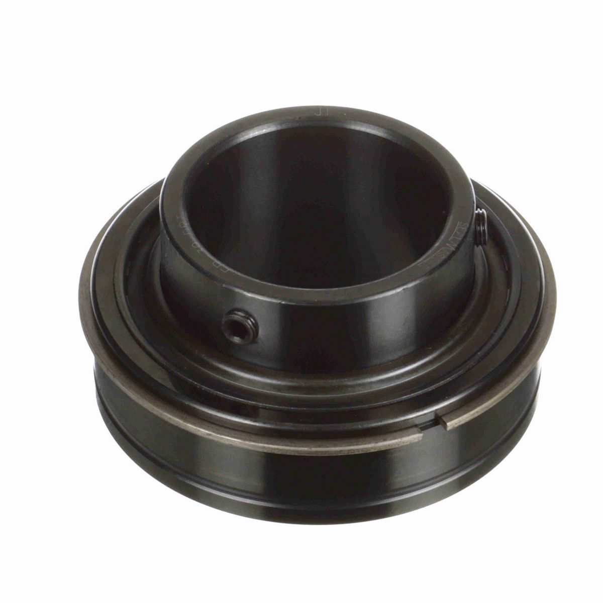 Sealmaster Mounted Insert Only Ball Bearing - 52100 Bearing Steel, Black Oxided - Setscrew Lock - High Contamination - ER-39 DRT