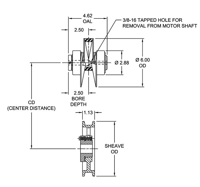 Model 21407 Pulleys - Imperial Timken 68514421090