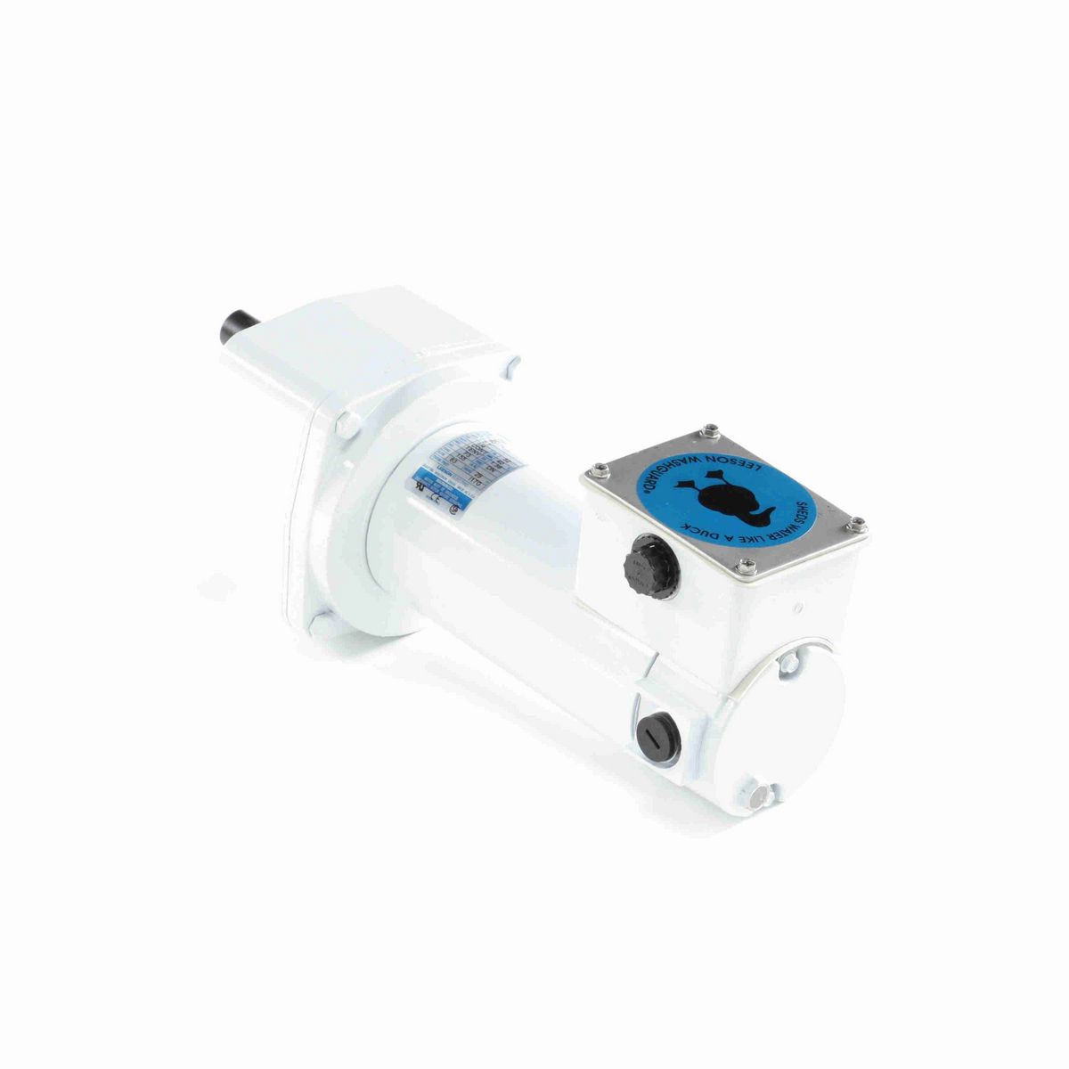 LEESON White Duck™ Parallel Shaft Gearmotor, 0.25 HP, 90 V, 83 RPM, 32 Frame, TENV - M1125270.00