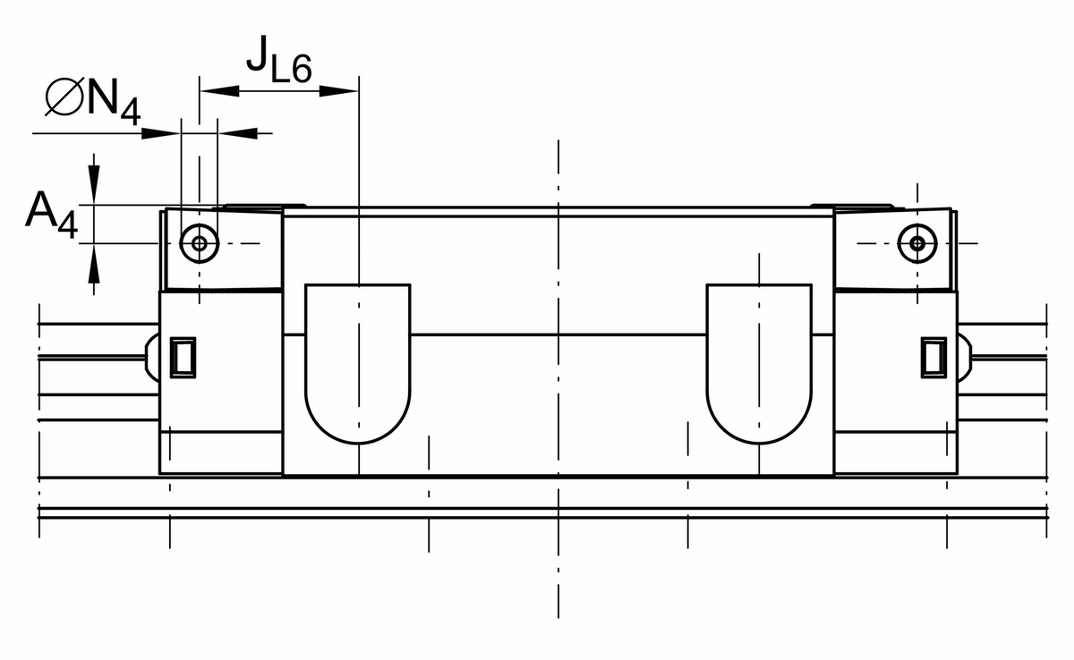 Направляющая качения с циркуляцией роликов INA RUE25-E-L