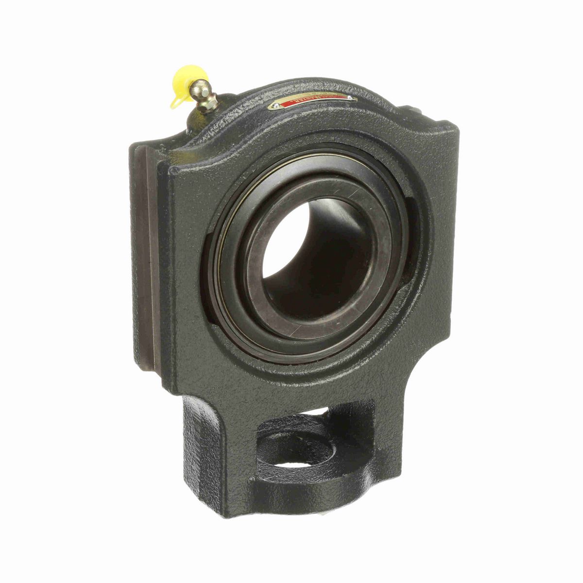 Sealmaster Mounted Cast Iron Wide Slot Take Up Ball Bearing - 52100 Bearing Steel, Black Oxided - Setscrew Lock - MST-40