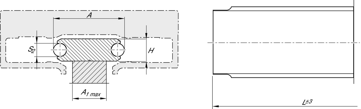 Направляющая для кулачковых роликов Bosch Rexroth 32-0 F & [R192403231]