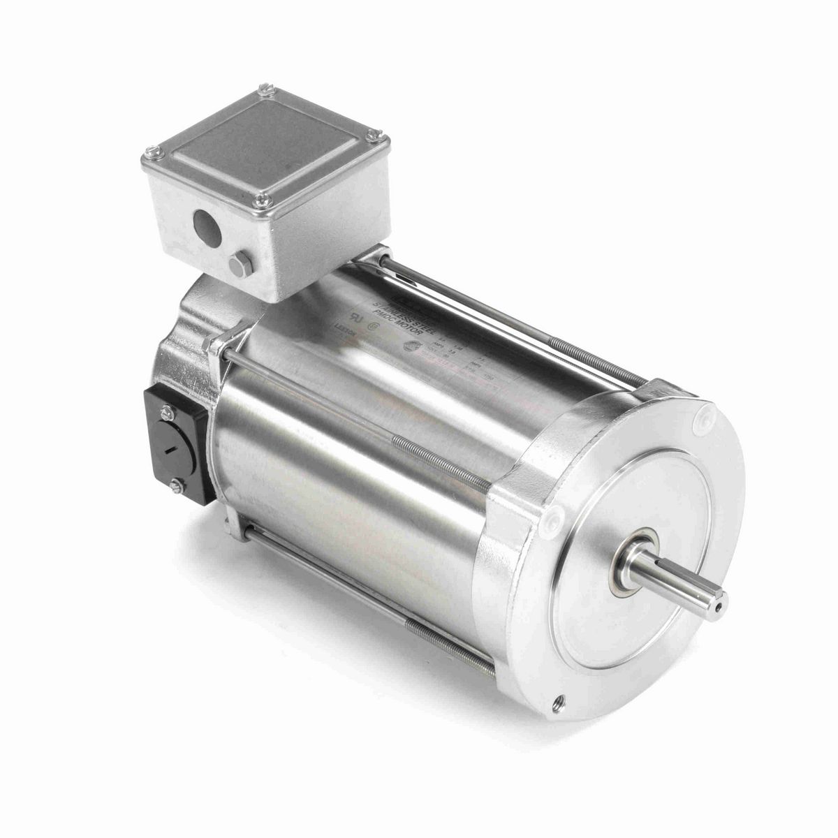 LEESON Premium Duck™ Washdown Motor, 0.33 HP, 90 V, 1750 RPM, US56C Frame, TENV - 109079.00