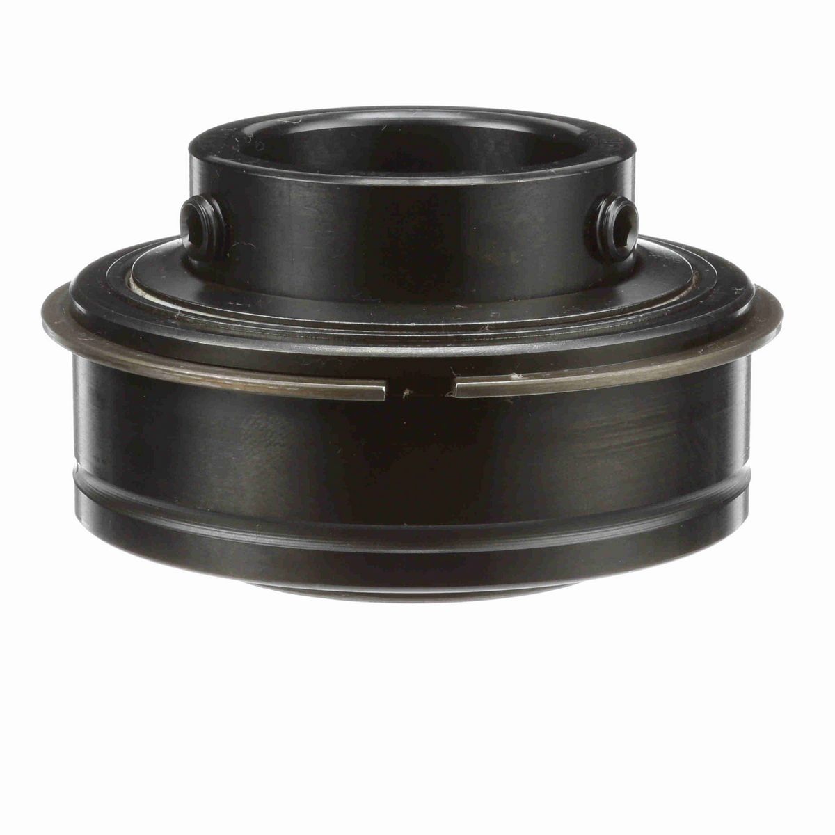 Sealmaster Mounted Insert Only Ball Bearing - 52100 Bearing Steel, Black Oxided - Setscrew Lock - ER-208