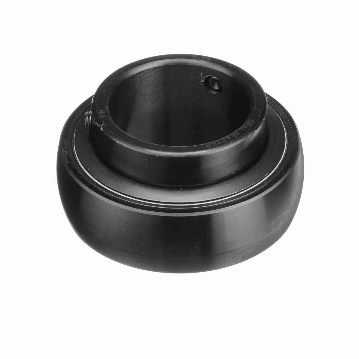 Sealmaster Mounted Insert Only Ball Bearing - 52100 Bearing Steel, Black Oxided - Setscrew Lock - 2-23