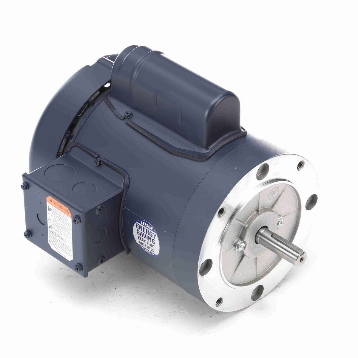 LEESON General Purpose Motor, 0.75 HP, 1 Ph, 60 Hz, 115/230 V, 1800 RPM, 56C Frame, TEFC - 110308.00