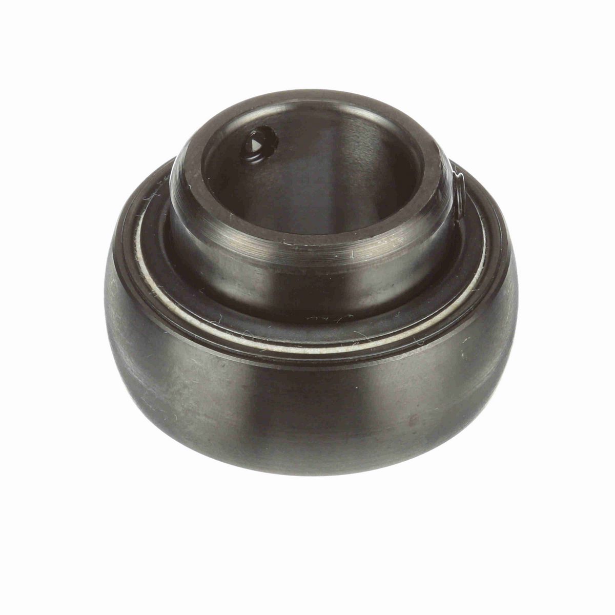 Sealmaster Mounted Insert Only Ball Bearing - 52100 Bearing Steel, Black Oxided - Setscrew Lock - 2-1