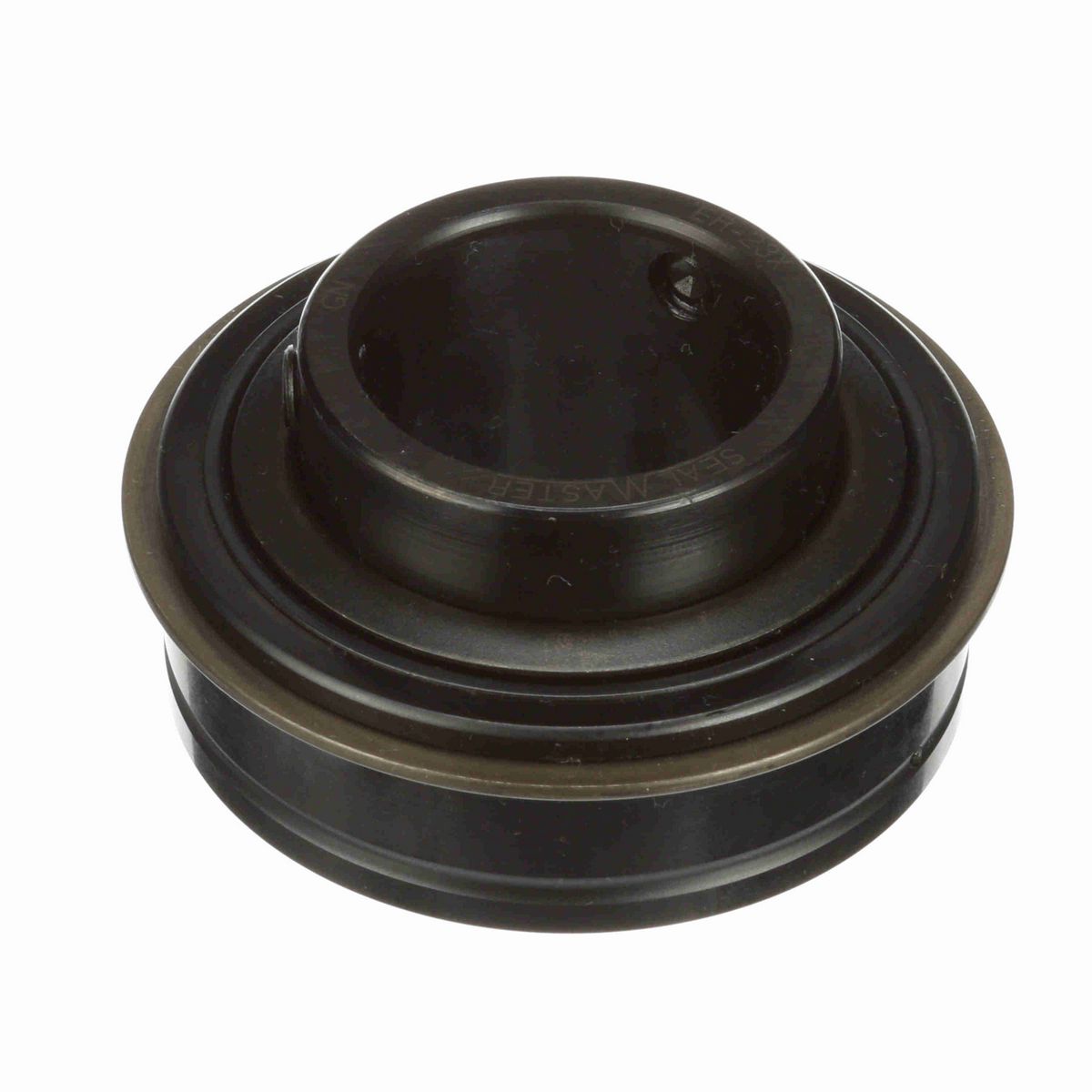 Sealmaster Mounted Insert Only Ball Bearing - 52100 Bearing Steel, Black Oxided - Setscrew Lock - ER-23X