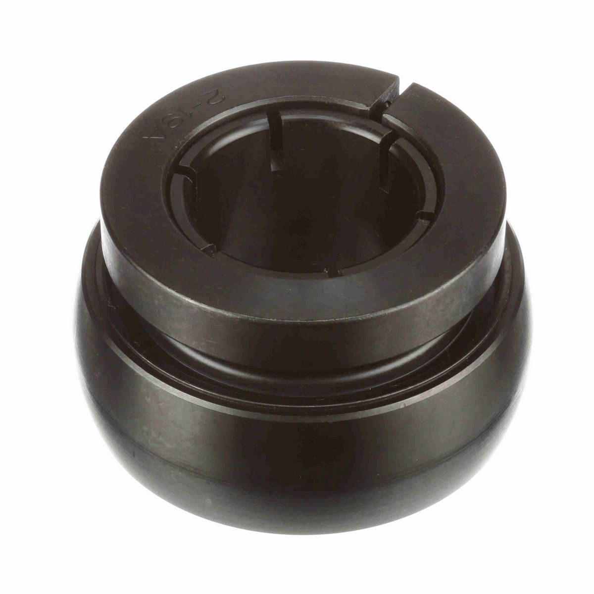Sealmaster Mounted Insert Only Ball Bearing - 52100 Bearing Steel, Black Oxided - Concentric Lock - 2-18TC