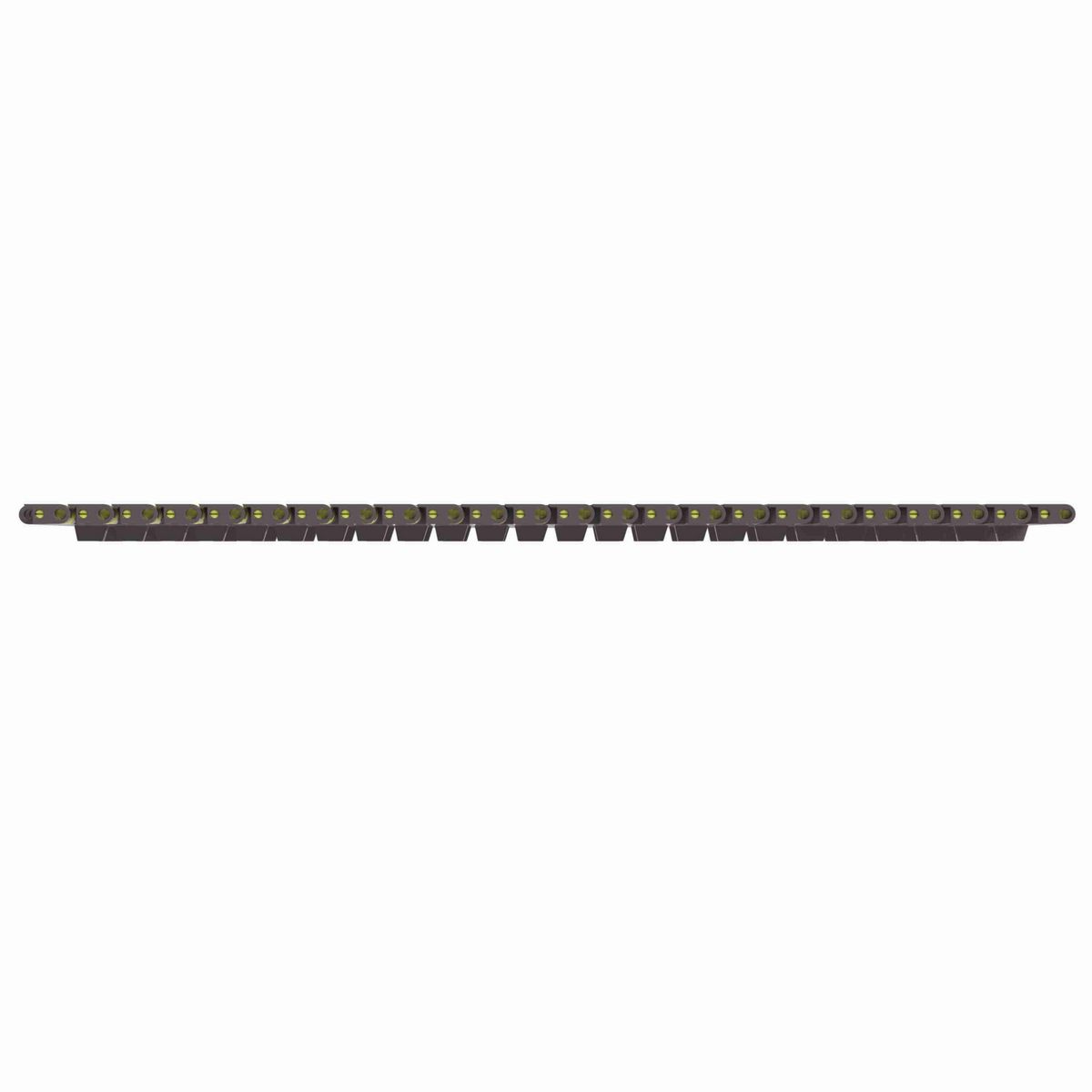 Rexnord 8505DTS Straight Running DTS®, Material: Brown High Performance, Width: 7.5in, Pitch: 0.75in - 81427941