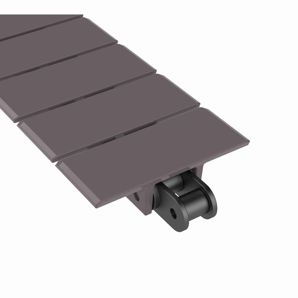 Rexnord 963 Straight Running Solid Top, Material: Brown High Performance, Width: 3.25in, Pitch: 1.5in - 81431431