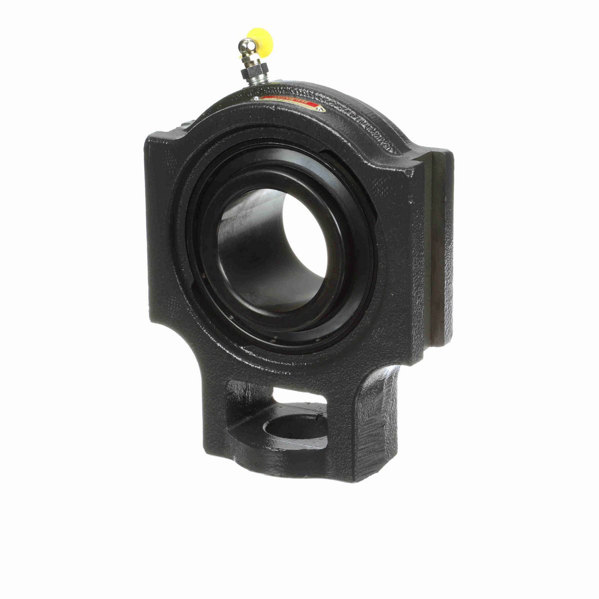 Sealmaster Mounted Cast Iron Wide Slot Take Up Ball Bearing - 52100 Bearing Steel, Black Oxided - Setscrew Lock - MST-47C