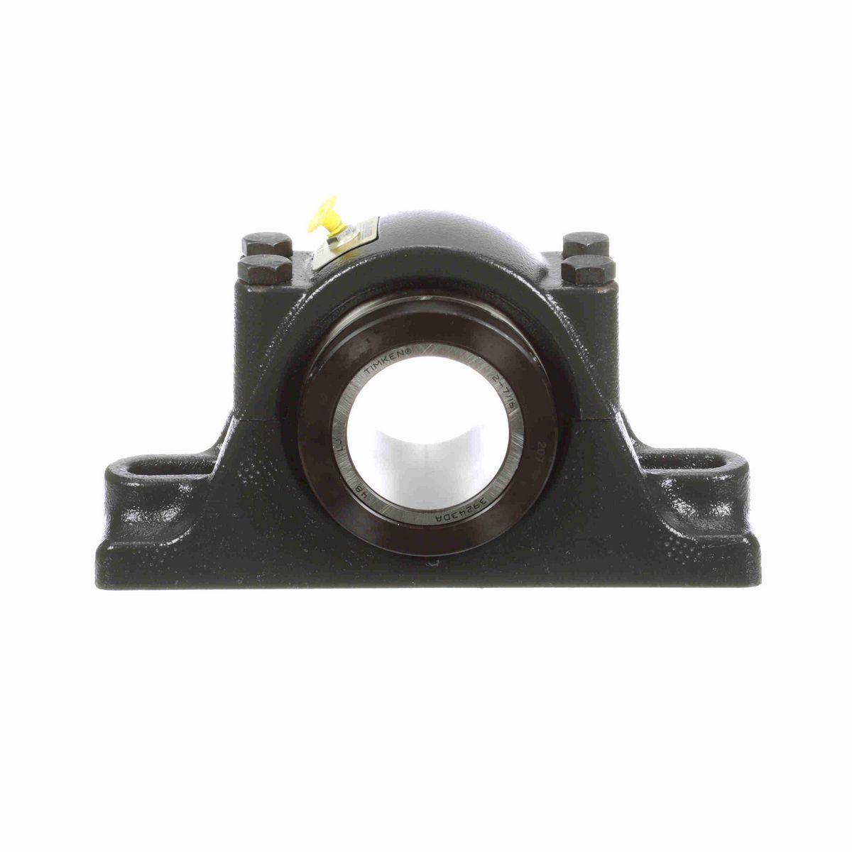 Sealmaster Mounted Cast Iron Two Bolt Pillow Block Tapered Roller - 52100 Bearing Steel - Collar Mount Lock - RPBA 207-2