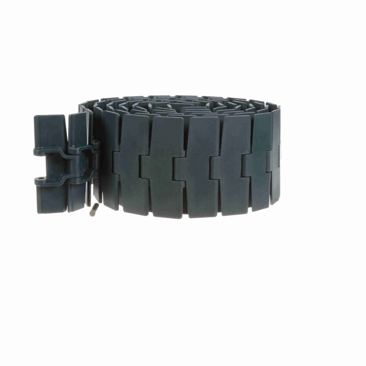 System Plast 880M Side-flexing Solid Top, Material: NG evo (Gray Blue), Width: 4.5in, Pitch: 1.5in - NGE880M-K450