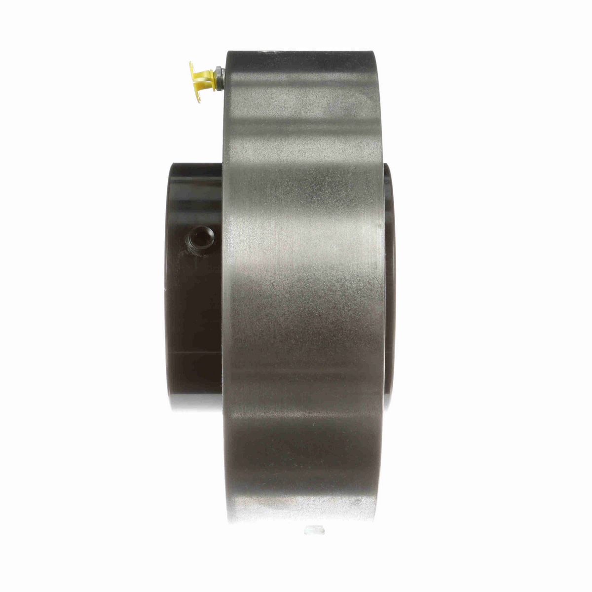 Sealmaster Mounted Cast Iron Cylindrical Cartridge Ball Bearing - 52100 Bearing Steel, Black Oxided - Setscrew Lock - MSC-55