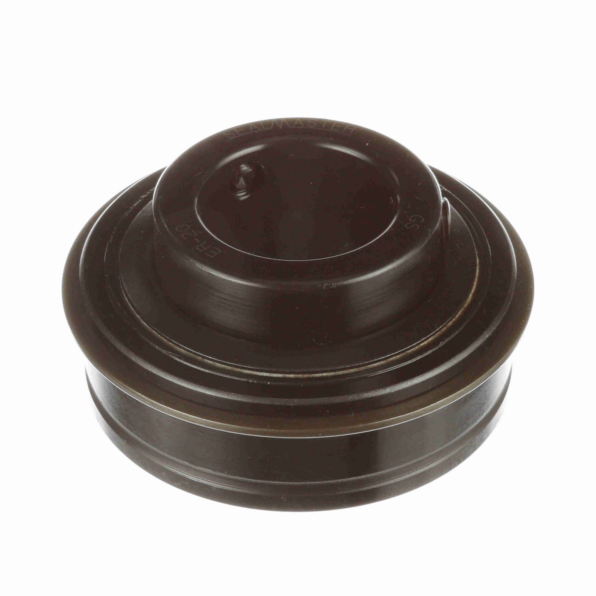 Sealmaster Mounted Insert Only Ball Bearing - 52100 Bearing Steel, Black Oxided - Setscrew Lock - ER-20