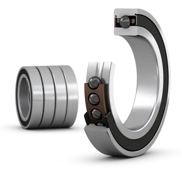 Согласованный комплект четырёх прецизионных радиально-упорных подшипников SKF S7013 ACE/HCP4AQBCA