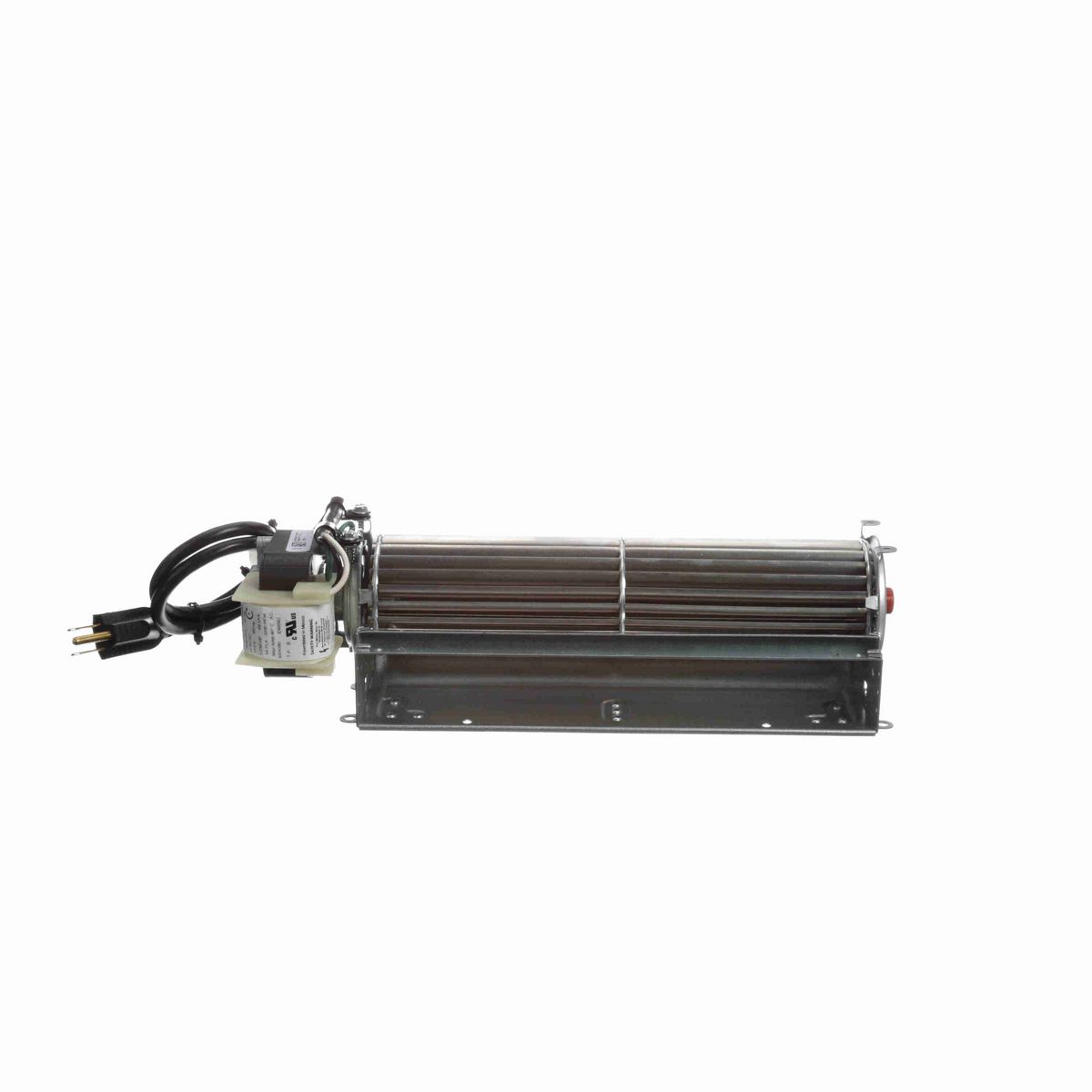 FASCO Rectangular Outlet Shaded Pole Transflo / Crossflow Blower, 115 Volts, Flange: No - B22508