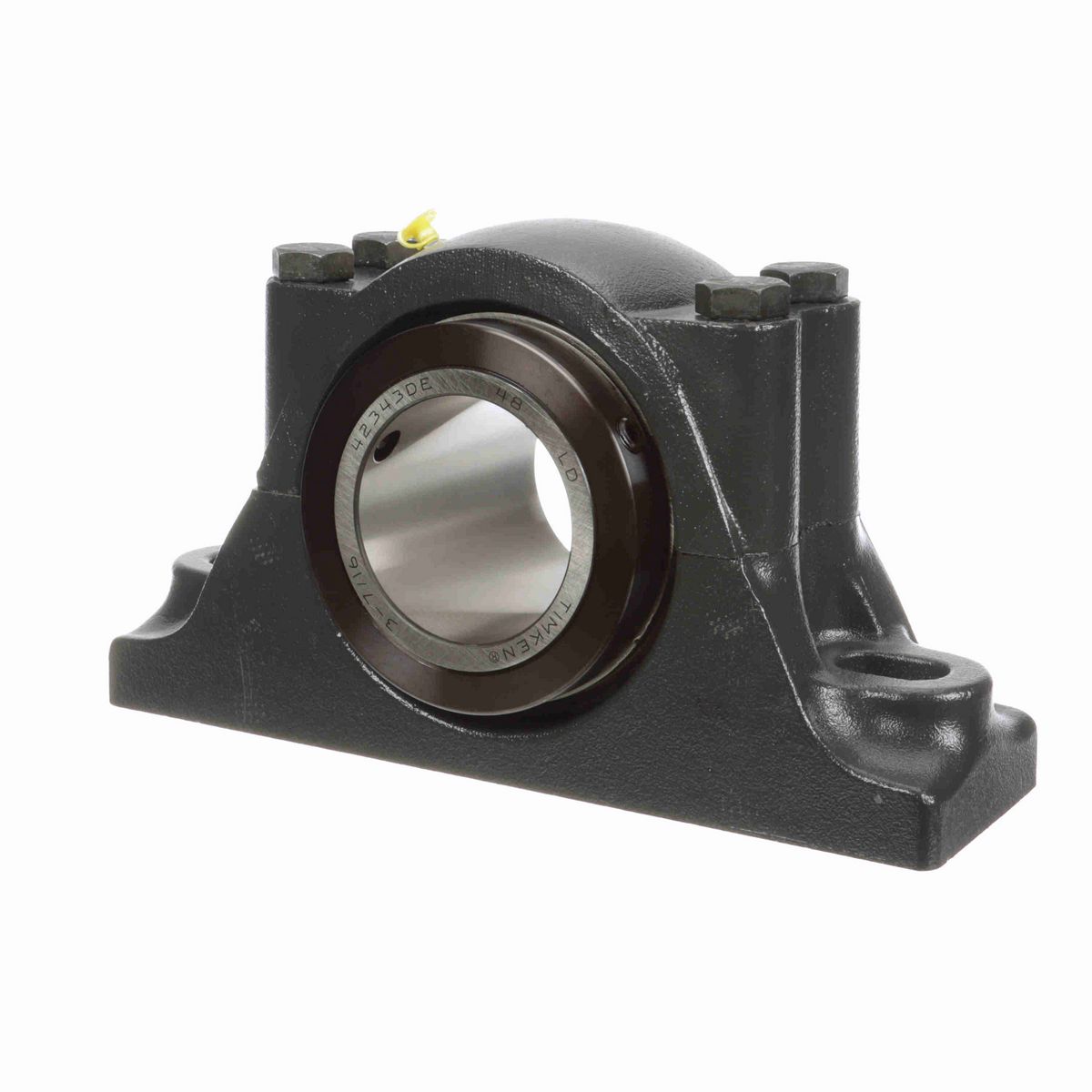 Sealmaster Mounted Cast Iron Two Bolt Pillow Block Tapered Roller - 52100 Bearing Steel - Double Collar Mount Lock - RPB 307-C2