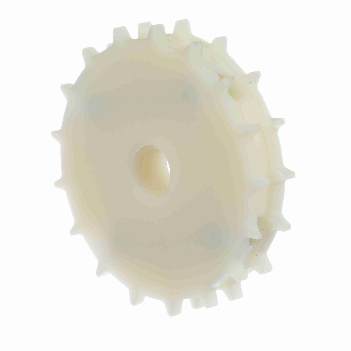 System Plast 2190 Series Split Machined Sprocket with 17 Teeth, a 1-1/4in Round Shaft-Ready Bore and Setscrew - 2190-17R1.25-DMS-SS