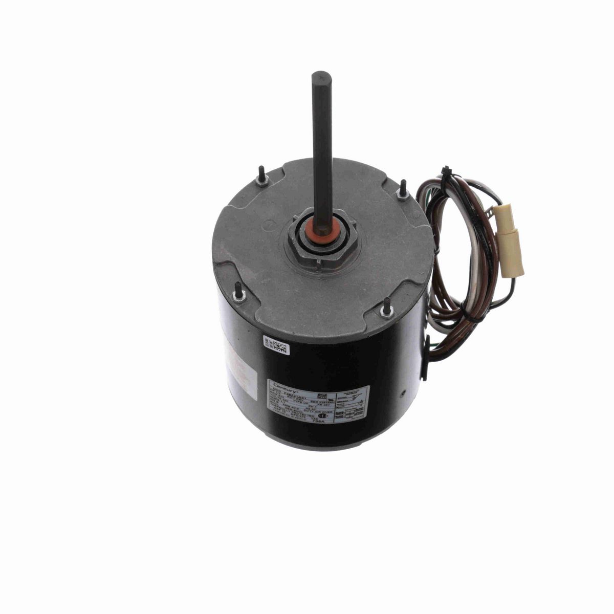 Century Condenser Fan Motor, 1/3 HP, 1 Ph, 60 Hz, 460 V, 825 RPM, 1 Speed, 48 Frame, SEMI ENCL - 786A