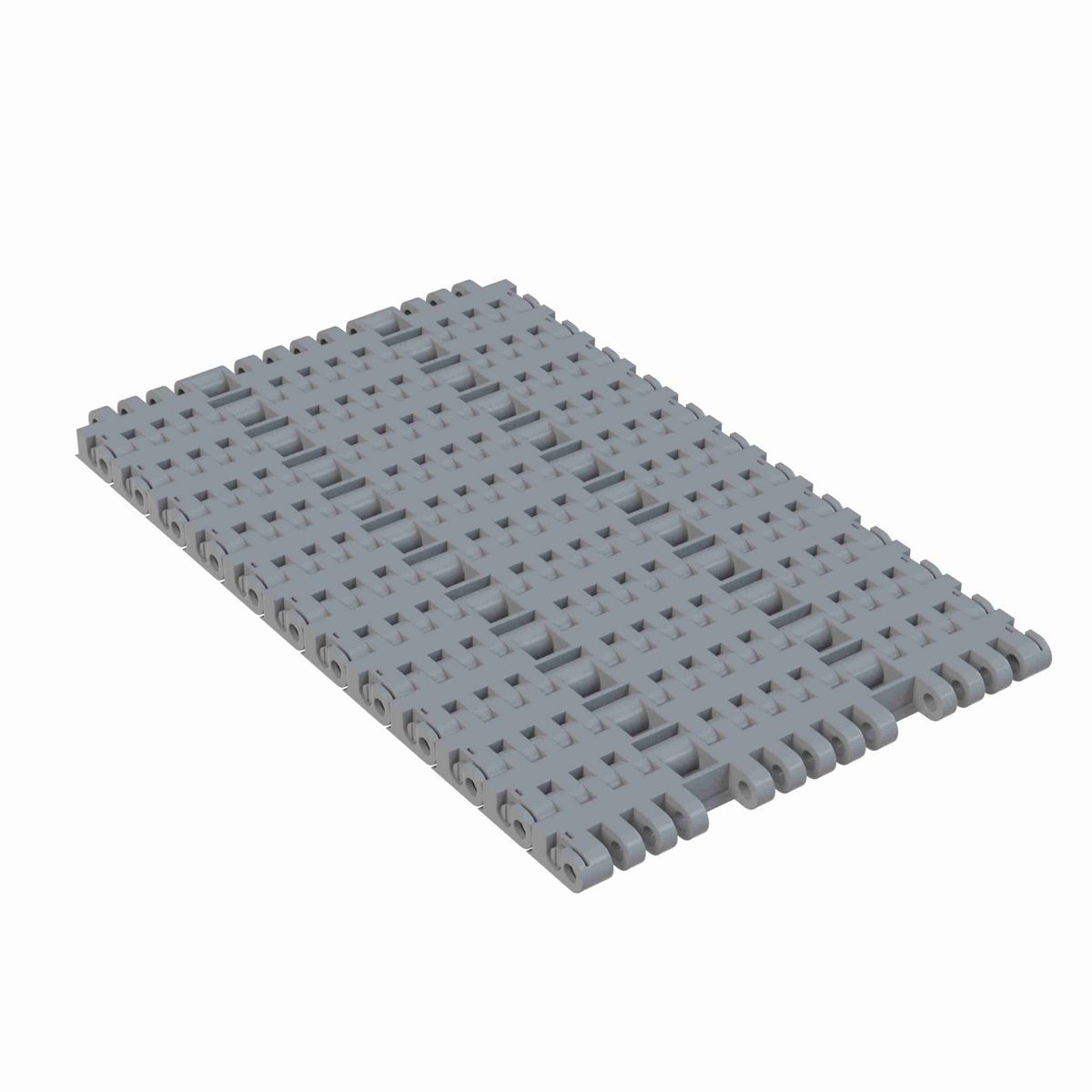 Rexnord 7705 Straight Running Solid Top, Material: Silver Platinum Series™ X, Width: 7.5in, Pitch: 1in - 10286166