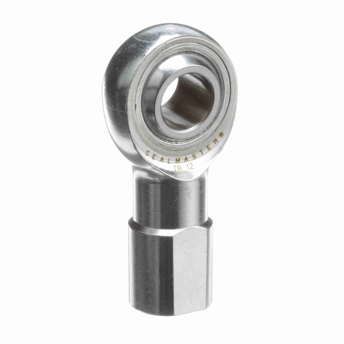 Sealmaster Female Rod End Bearing - Three-Piece Greasable Carbon Steel Race - TR 12