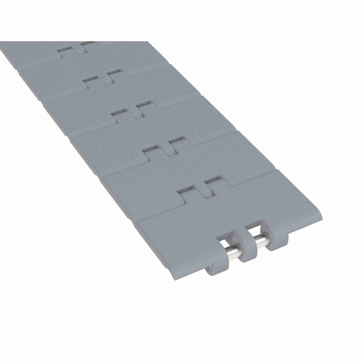 Rexnord 820 Straight Running Solid Top, Material: Silver Platinum Series™ X, Width: 3.25in, Pitch: 1.5in - 10291554