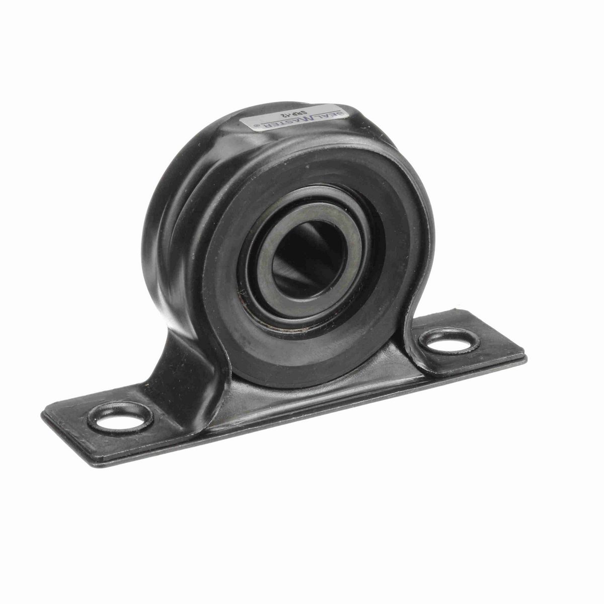 Sealmaster Mounted Stamped Steel Two Bolt Pillow Block Ball Bearing - 52100 Bearing Steel, Black Oxided - Setscrew Lock - SRP-12