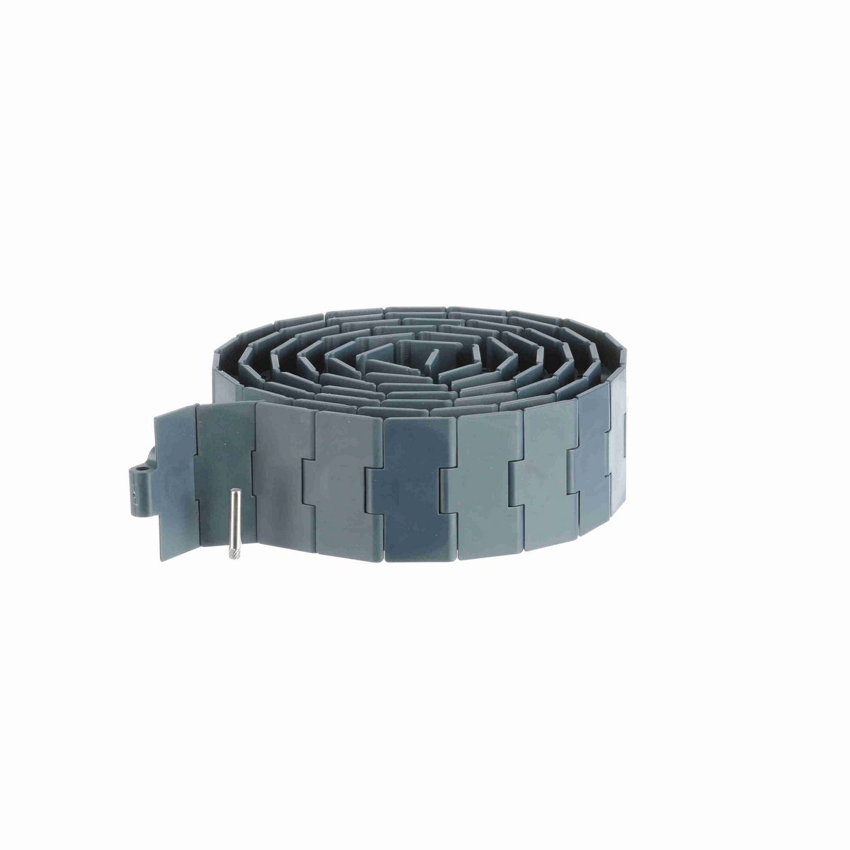 System Plast 828 Straight Running Solid Top, Material: NG evo (Gray Blue), Width: 3.25in, Pitch: 1.5in - NGE828-K325