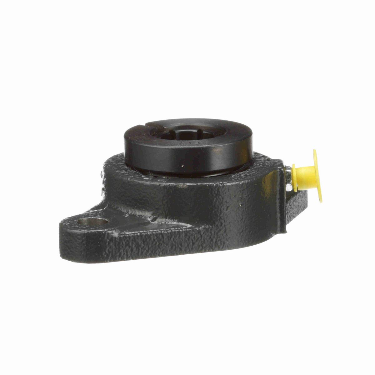 Sealmaster Mounted Cast Iron Two Bolt Flange Ball Bearing - 52100 Bearing Steel, Black Oxided - Concentric Lock - SFT-12TC