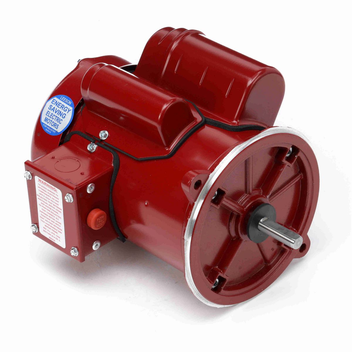 LEESON Auger Drive Motor, 0.33 HP, 1 Ph, 60 Hz, 115/230 V, 1800 RPM, 48Y Frame, TEFC - 101159.00