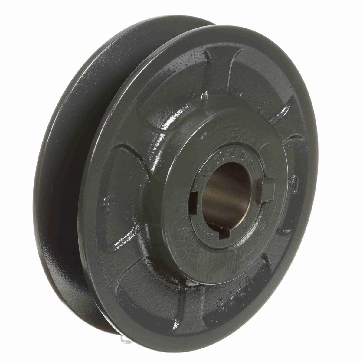 Browning 1 Groove Cast Iron Finish Bore FHP Variable Pitch Sheave - 1VP56X 1 1/8