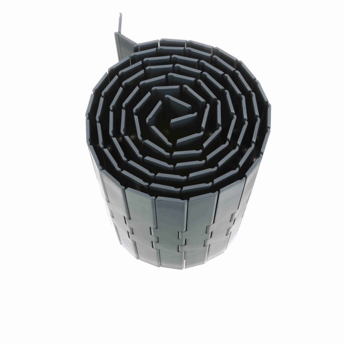 System Plast 821 Straight Running Solid Top, Material: NG evo (Gray Blue), Width: 12in, Pitch: 1.5in - NGE821-K1200