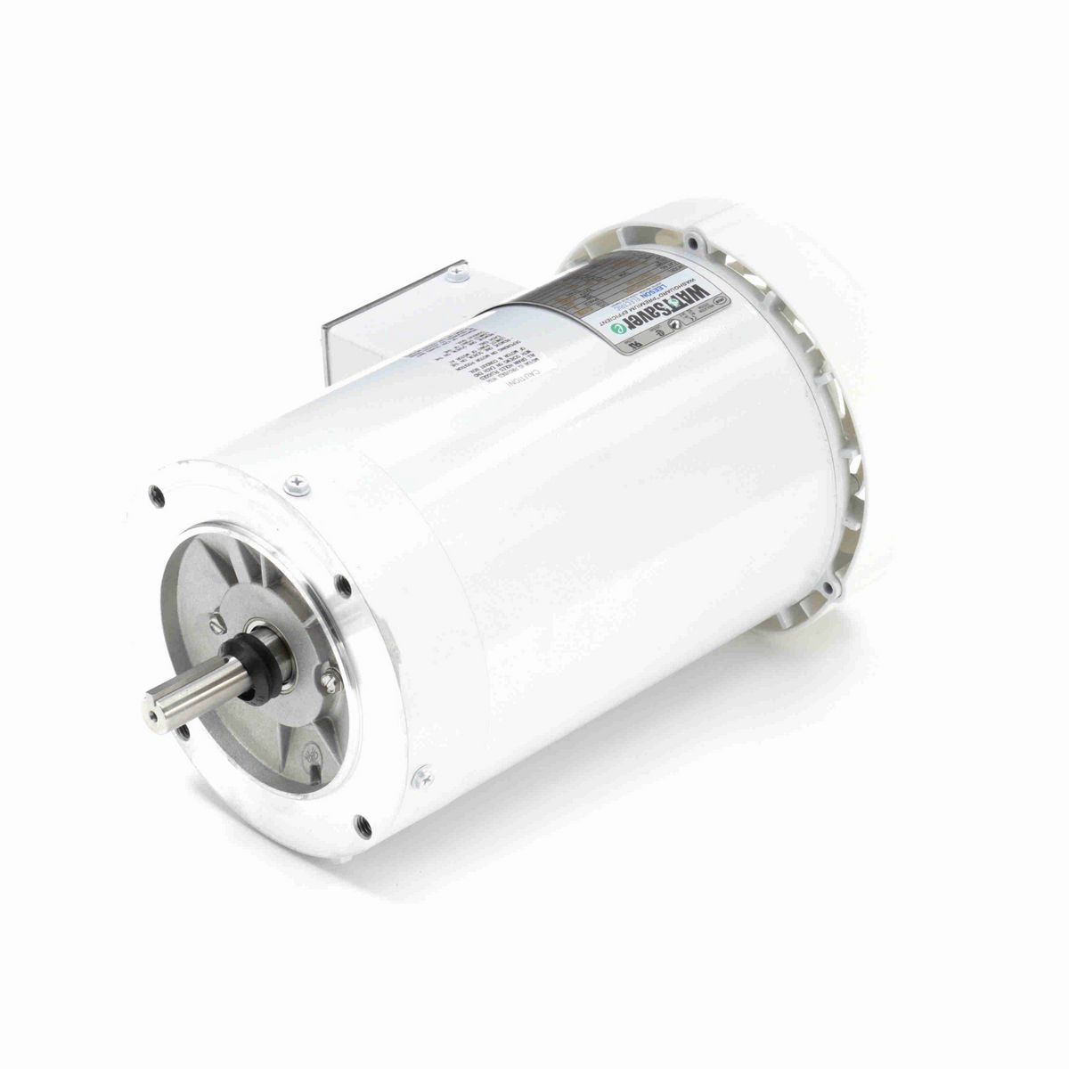 LEESON White Duck™ General Purpose Motor, 3 HP, 3 Ph, 60 Hz, 230/460 V, 3600 RPM, 56C Frame, TEFC - 119473.00