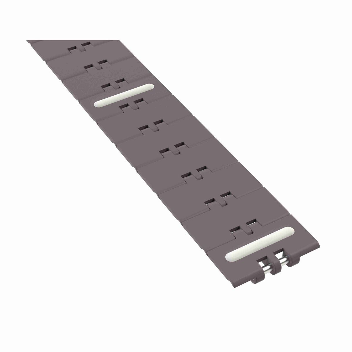 Rexnord 820 RubberTop Straight Running RubberTop®, Material: Brown High Performance, Width: 3.25in, Pitch: 1.5in - 81421941