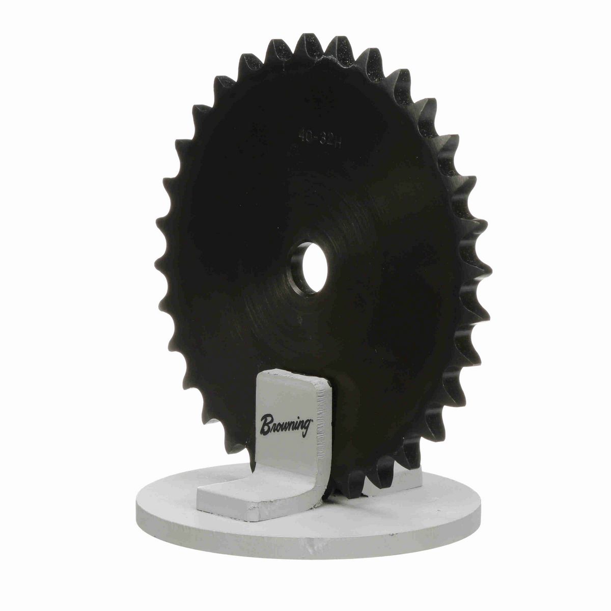 Browning Steel Minimum Plain Bore Roller Chain Sprocket - 40A32