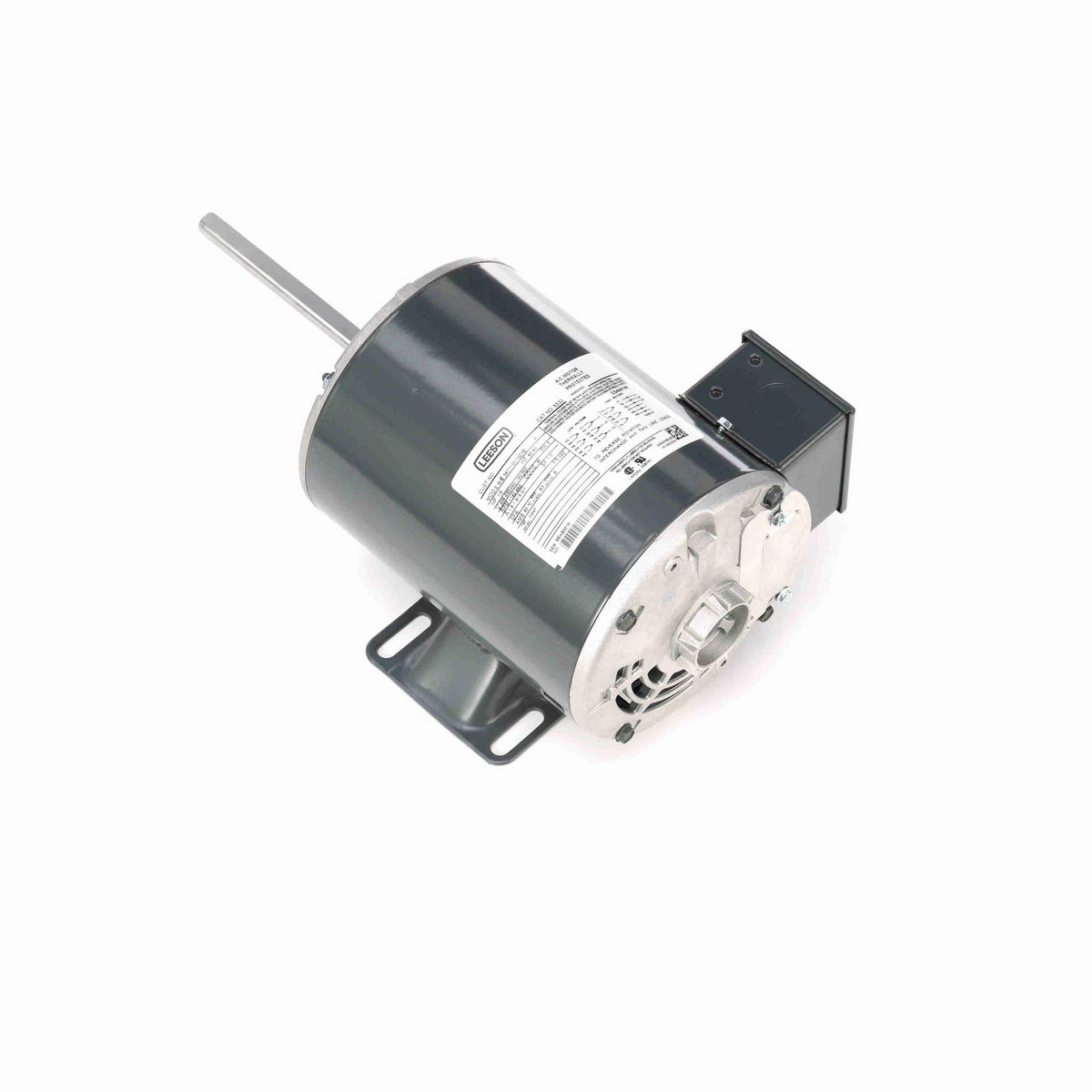 LEESON Condenser Fan Motor, 0.33 & 0.33 HP, 3 Ph, 60 & 50 Hz, 208-230/460 & 190/380 V, 1200 & 1000 RPM, 56Z Frame, OPAO - X532