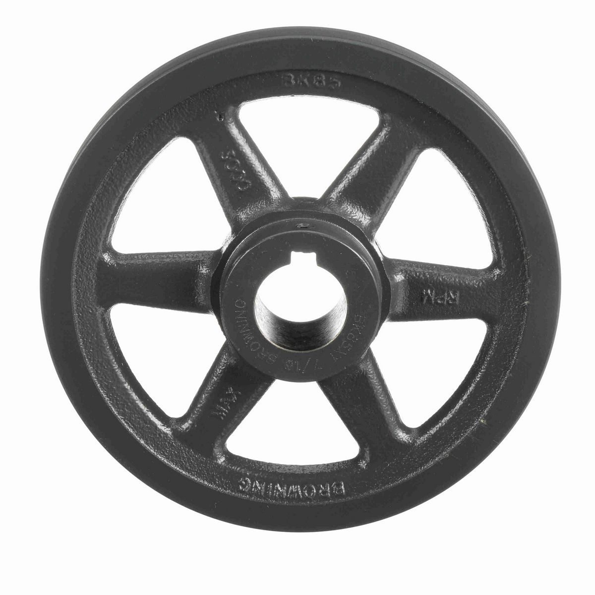 Browning 1 Groove Cast Iron FHP - Finished Bore Sheave - BK85X 1 7/16