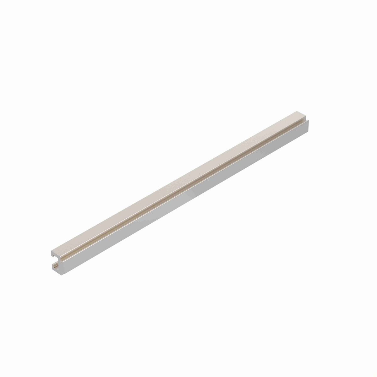 System Plast Combination Group B (Rail): 0.78"W X 0.47"H X 96"L Aluminum - VG-A600-8