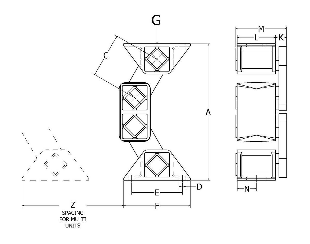 RunRight® Oscillating Mounts - Type RSC HD (Heavy Duty) Timken 68514483845