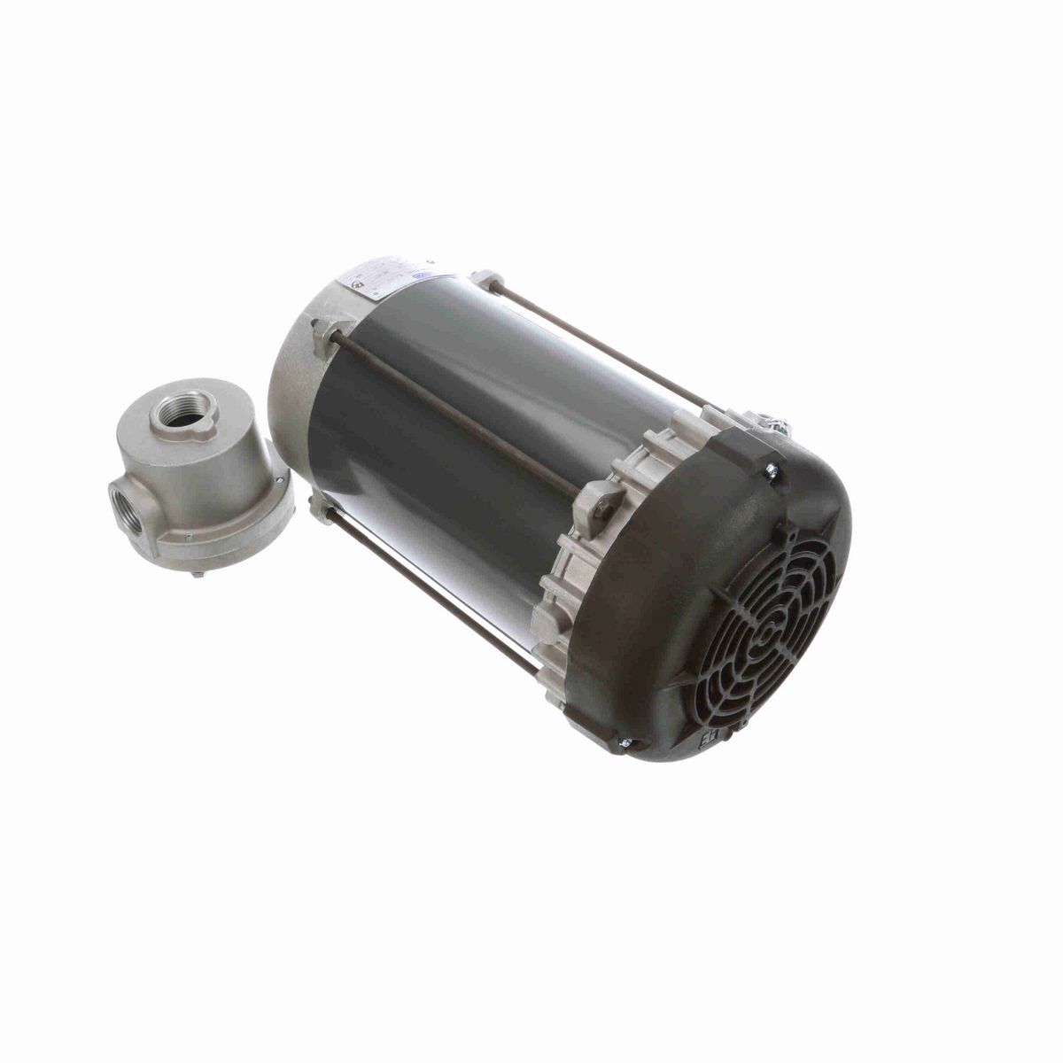 LEESON Explosion Proof Motor, 0.50 HP, 1 Ph, 60 Hz, 115 V, 1200 RPM, 56CZ Frame, EPFC - C1817