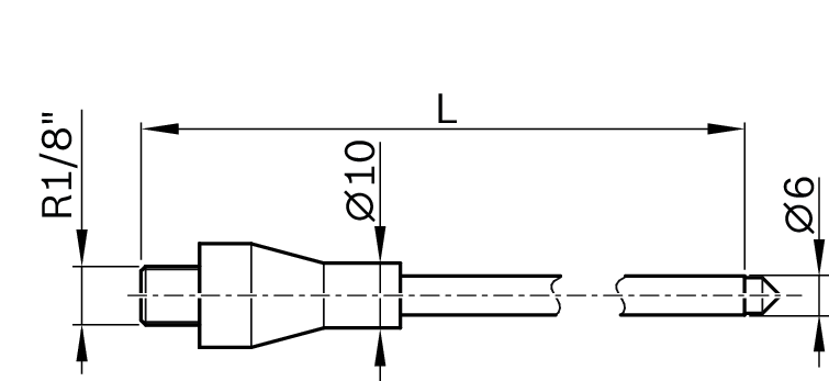 Трубка форсунки Bosch Rexroth D6 [R345503044]