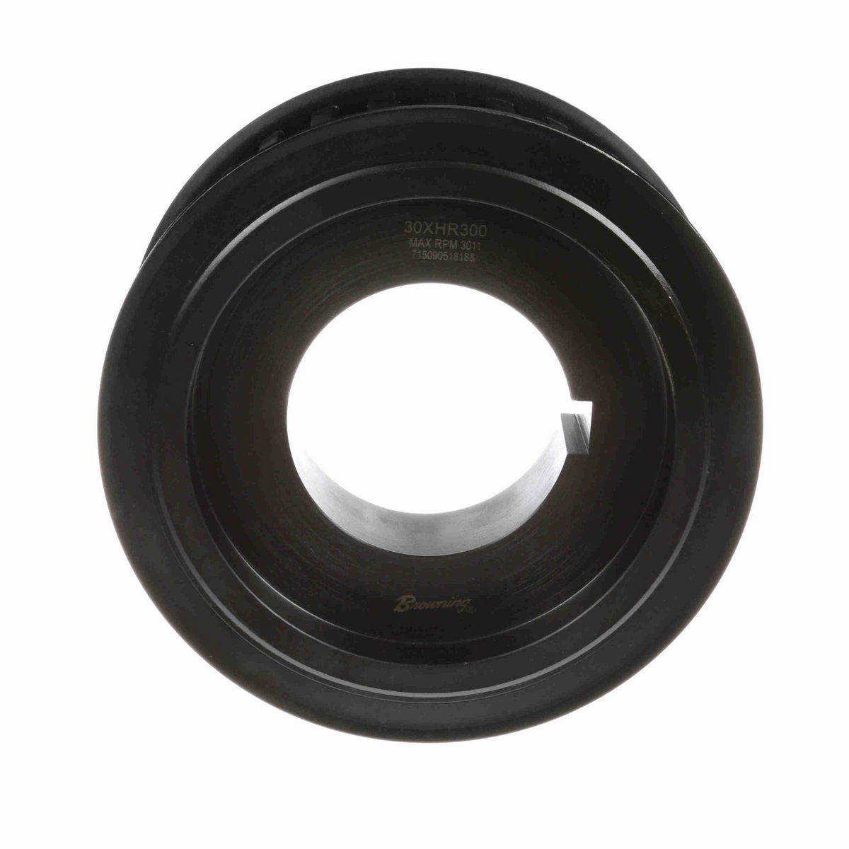 Browning Steel Bushed Bore Gearbelt Pulley - 30XHR300