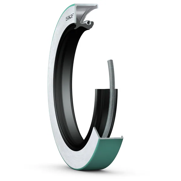 Манжетное уплотнение с металлическим корпусом, кромкой SKF Wave и вспомогательной контактной кромкой, для жидкой или пластичной смазки SKF 16047