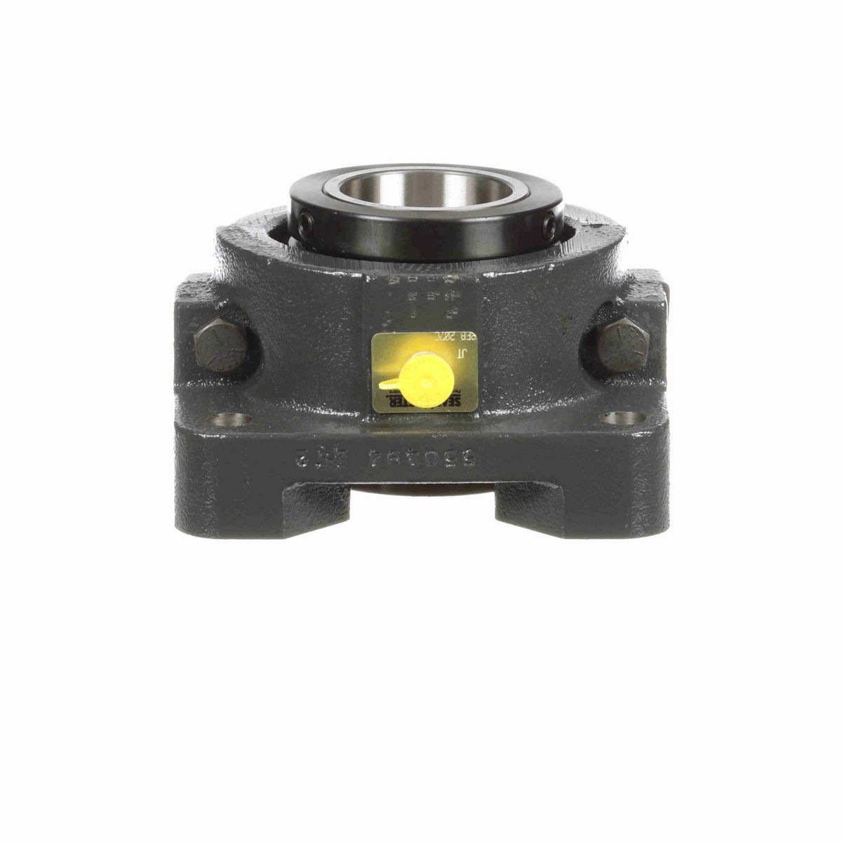 Sealmaster Mounted Cast Iron Four Bolt Flange Tapered Roller - 52100 Bearing Steel - Double Collar Mount Lock - RFB 207C