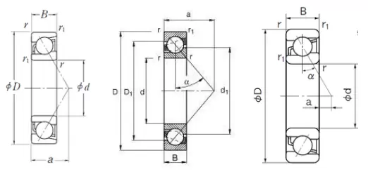 Радиальные шарикоподшипники HGF 71826A