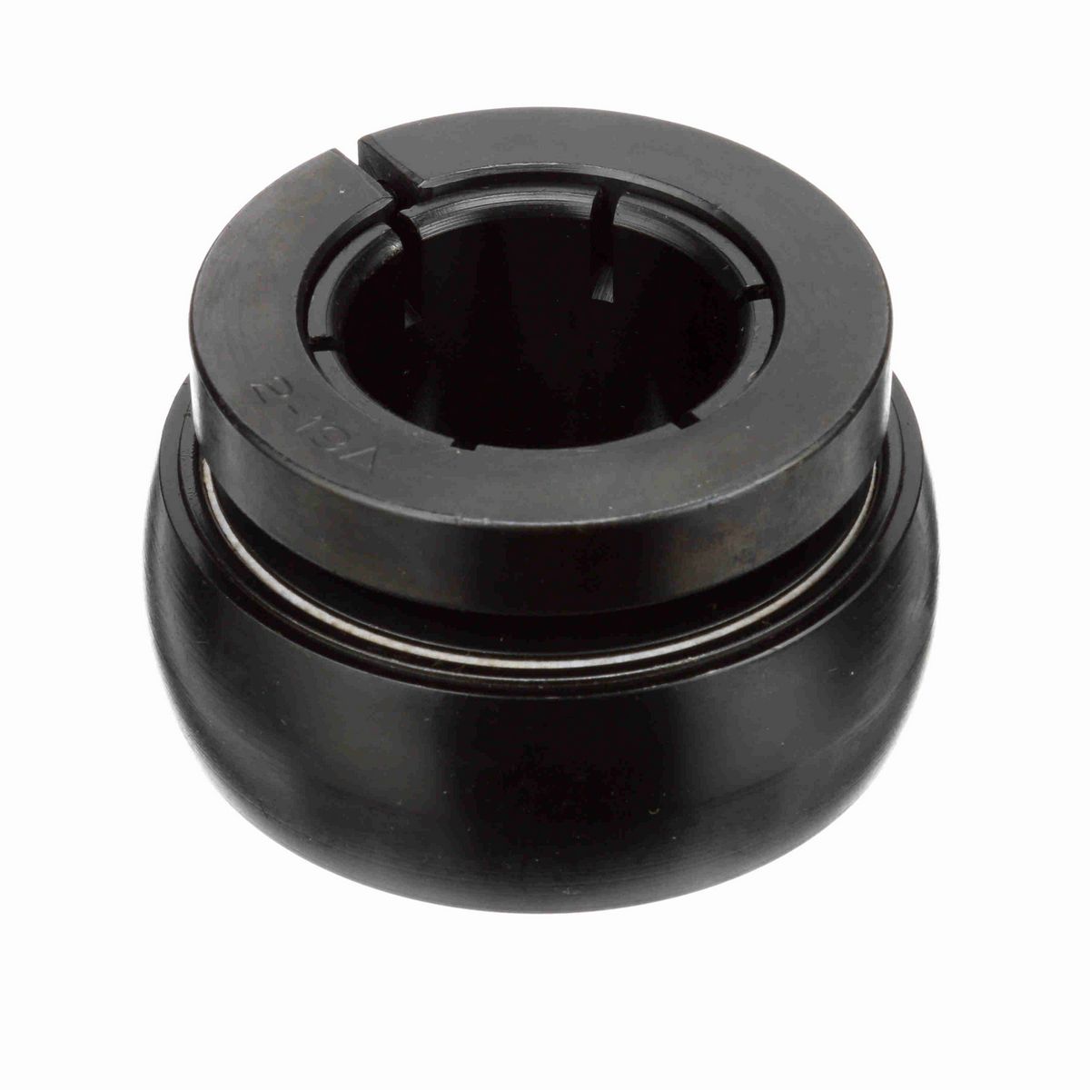 Sealmaster Mounted Insert Only Ball Bearing - 52100 Bearing Steel, Black Oxided - Concentric Lock - 2-18T
