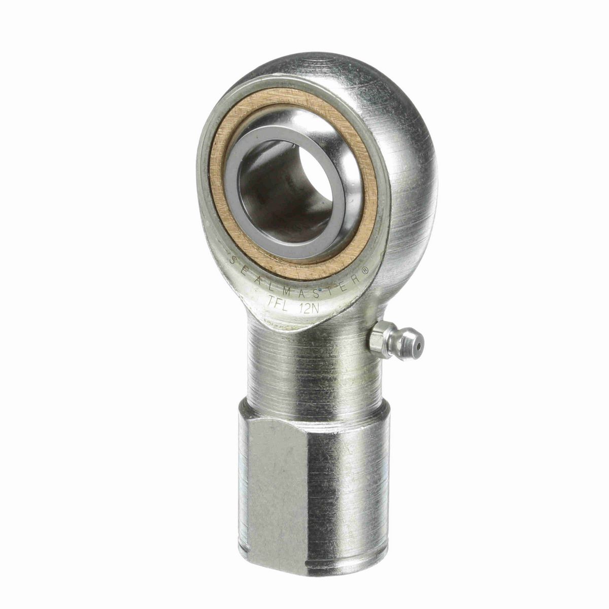 Sealmaster Female Rod End Bearing - Three-Piece Greasable Bronze Race - TFL 12N