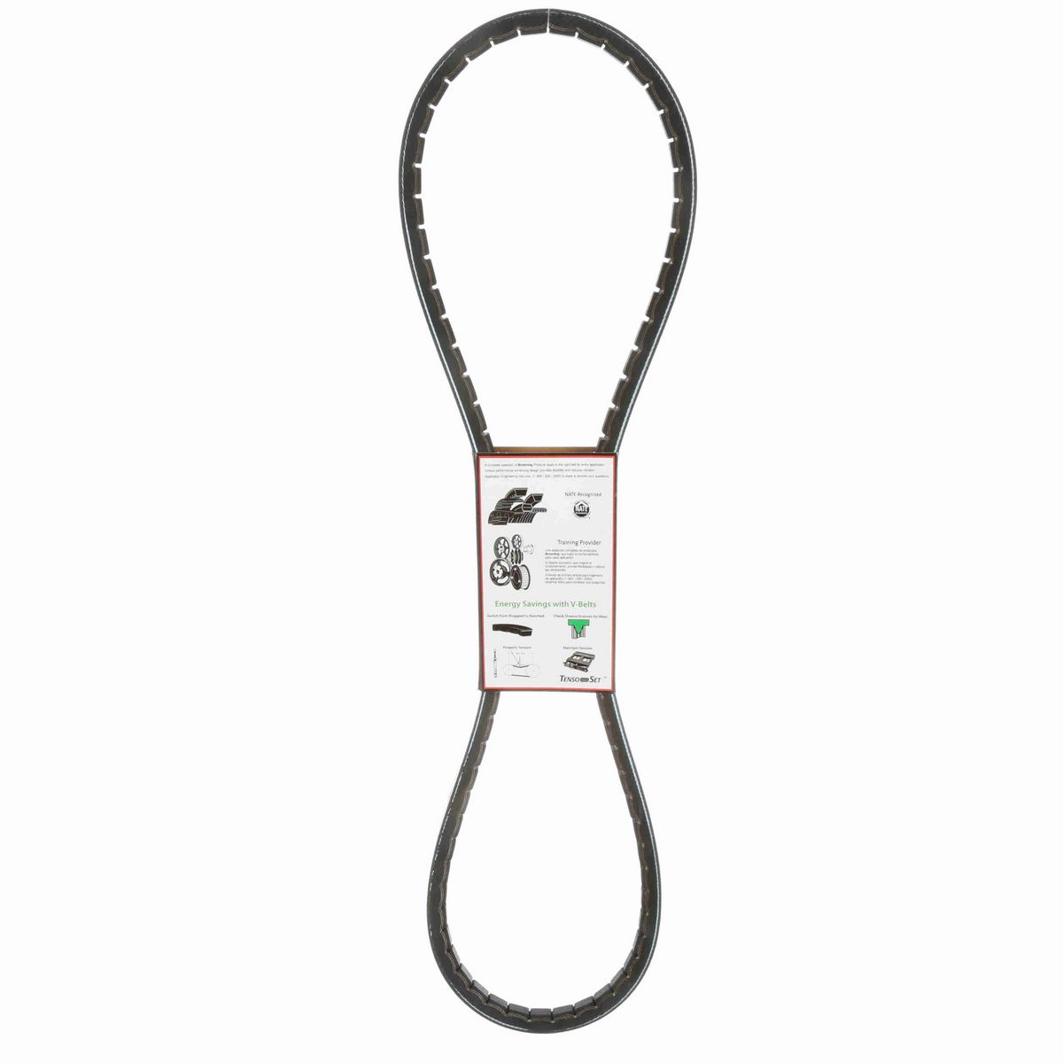 Browning EPDM Notched Belt 98% Efficient - 5VX590